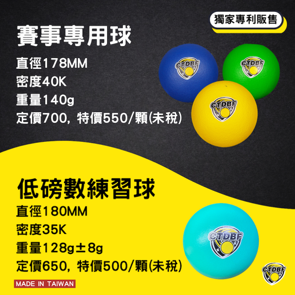 美式躲避球專用球具